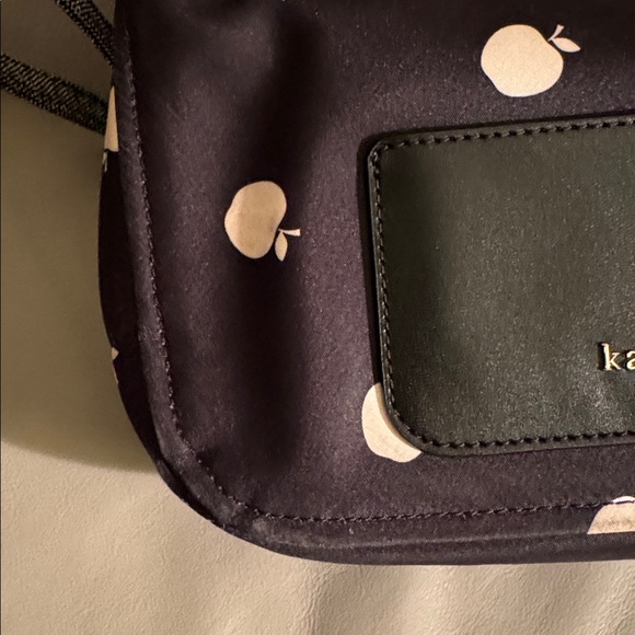 Kate Spade Black Apples Crossbody Bag with Pouch - Picture 6 of 9